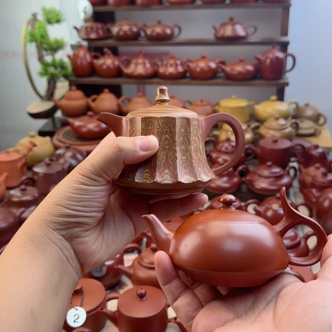 S***t茶壶紫砂朱泥壶茶具套装家用茶具