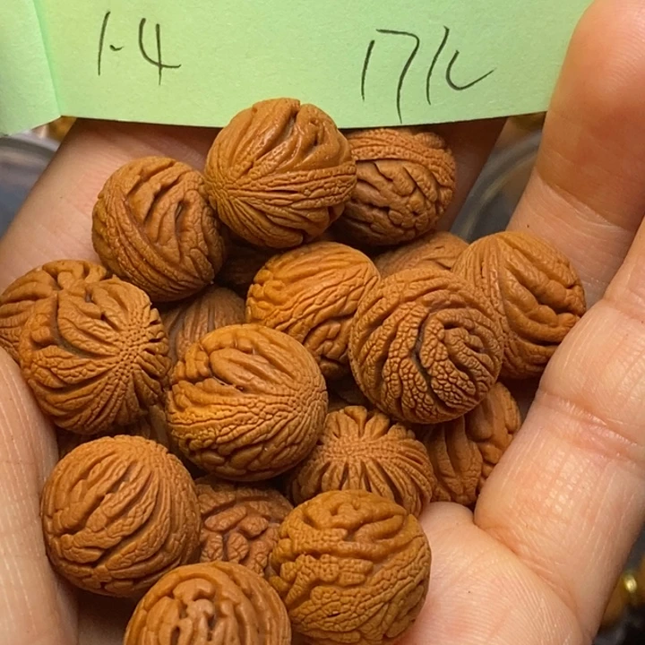 手串文玩核桃秦岭龙纹桃核1