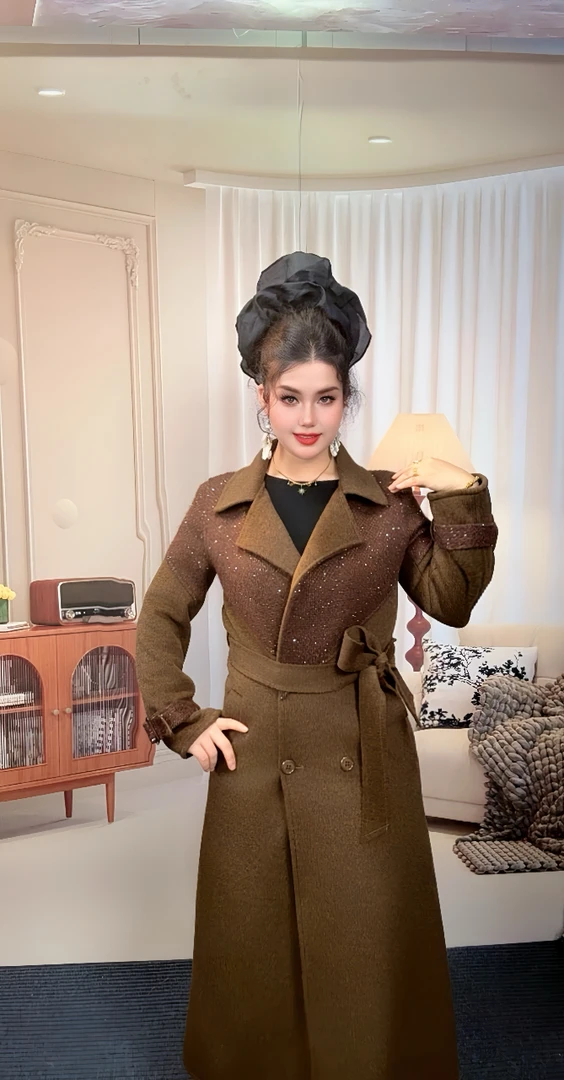 2026[娜子]年新款秋冬长款女式大衣