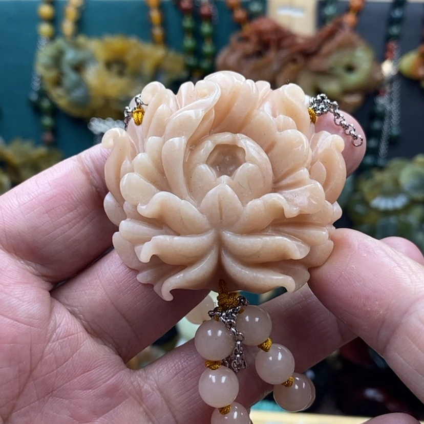 【闪购商品】蛇纹石玉未镶嵌手牌