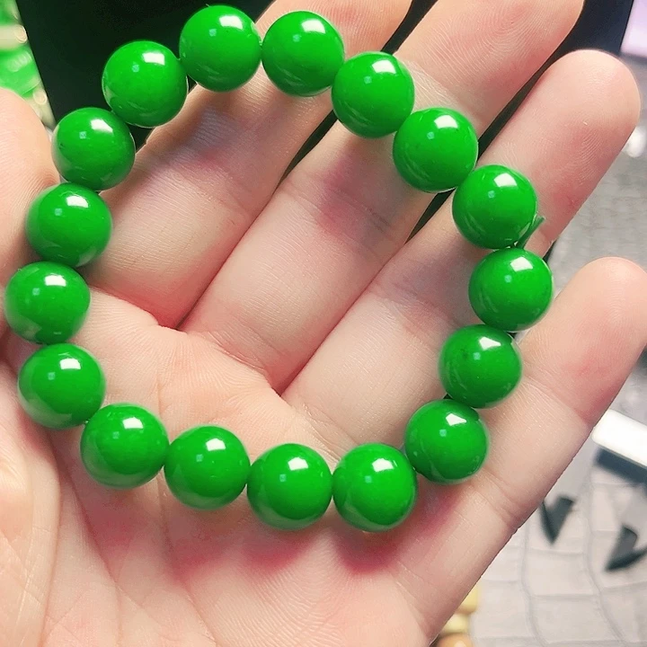 颈饰未镶嵌翡翠手串