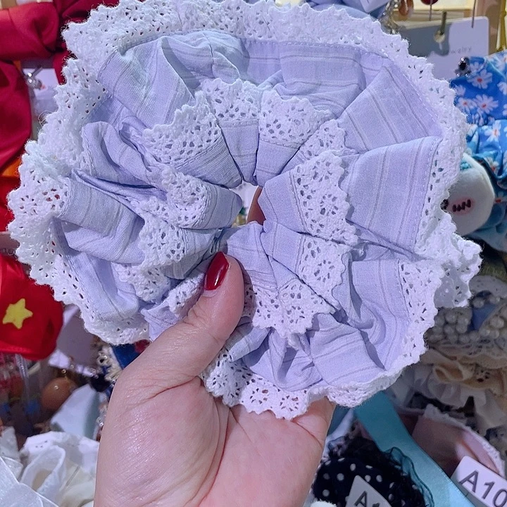 布艺非金属蛋糕发圈