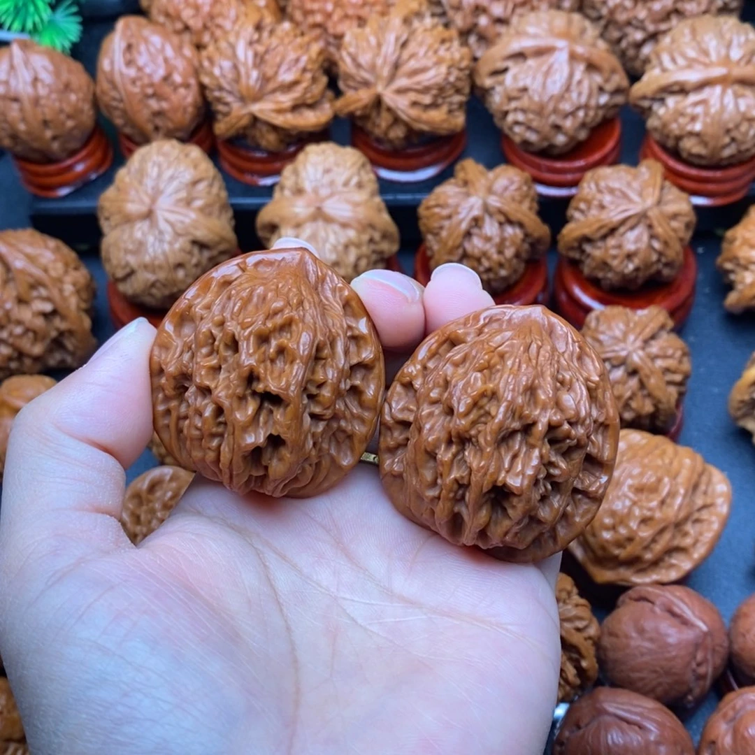 把件文玩核桃41虎头