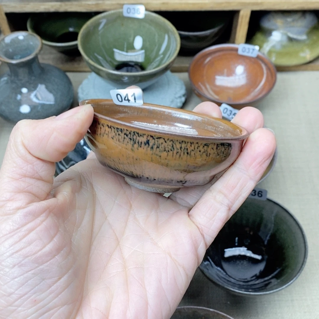 茶盏建盏主人杯漂亮041