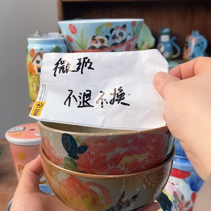 陶景德镇釉下手绘陶瓷