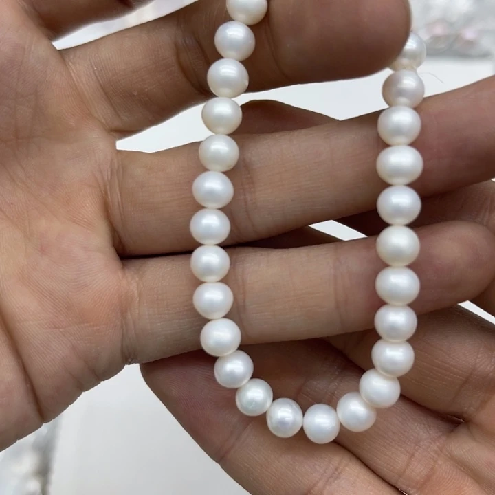 淡水珍珠未镶嵌颈饰00445
