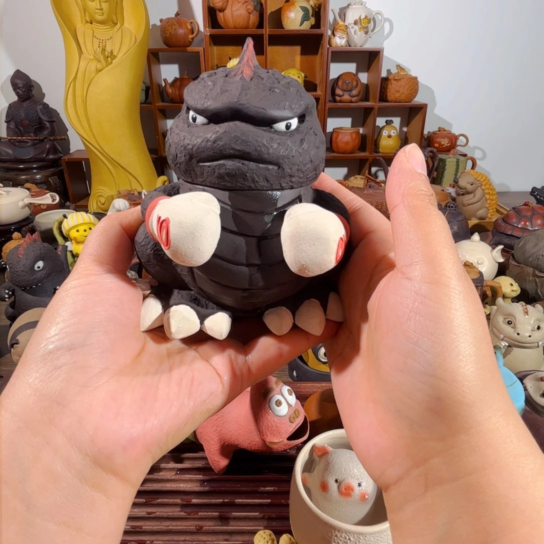 紫砂茶壶纯手工制作过程非常