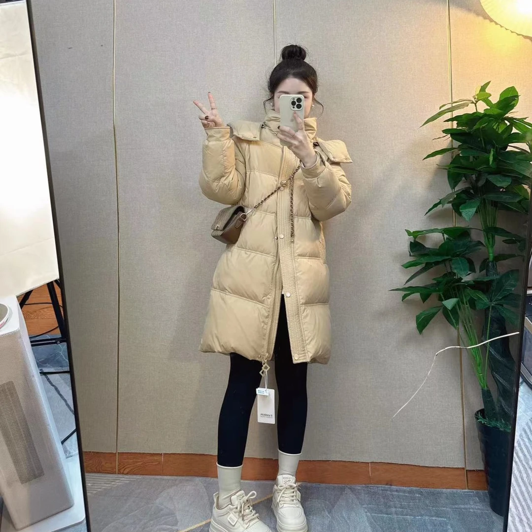 2025新款【小个子定制版】冬季保暖羽绒外套百搭时尚加厚鸭绒羽绒服