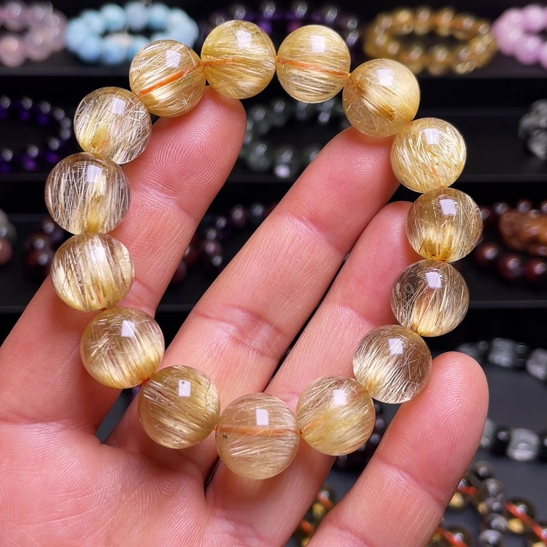 水晶手链未镶嵌发晶手链