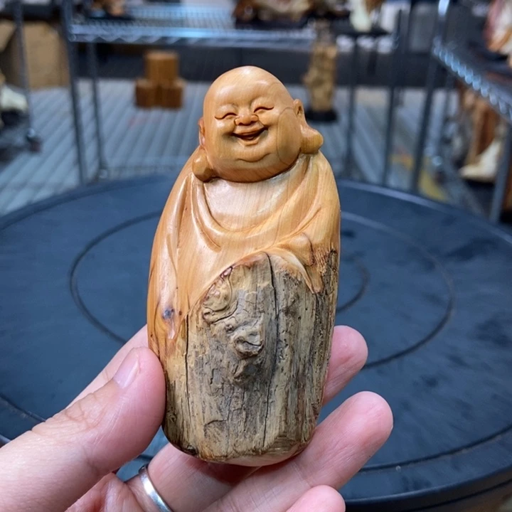 柏木（崖柏）手把件