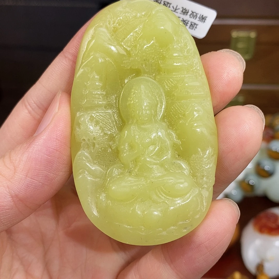颈饰未镶嵌和田玉