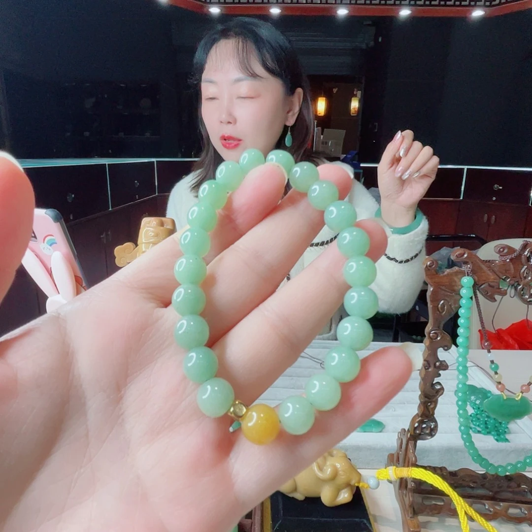 密玉（石英质玉）未镶嵌颈饰
