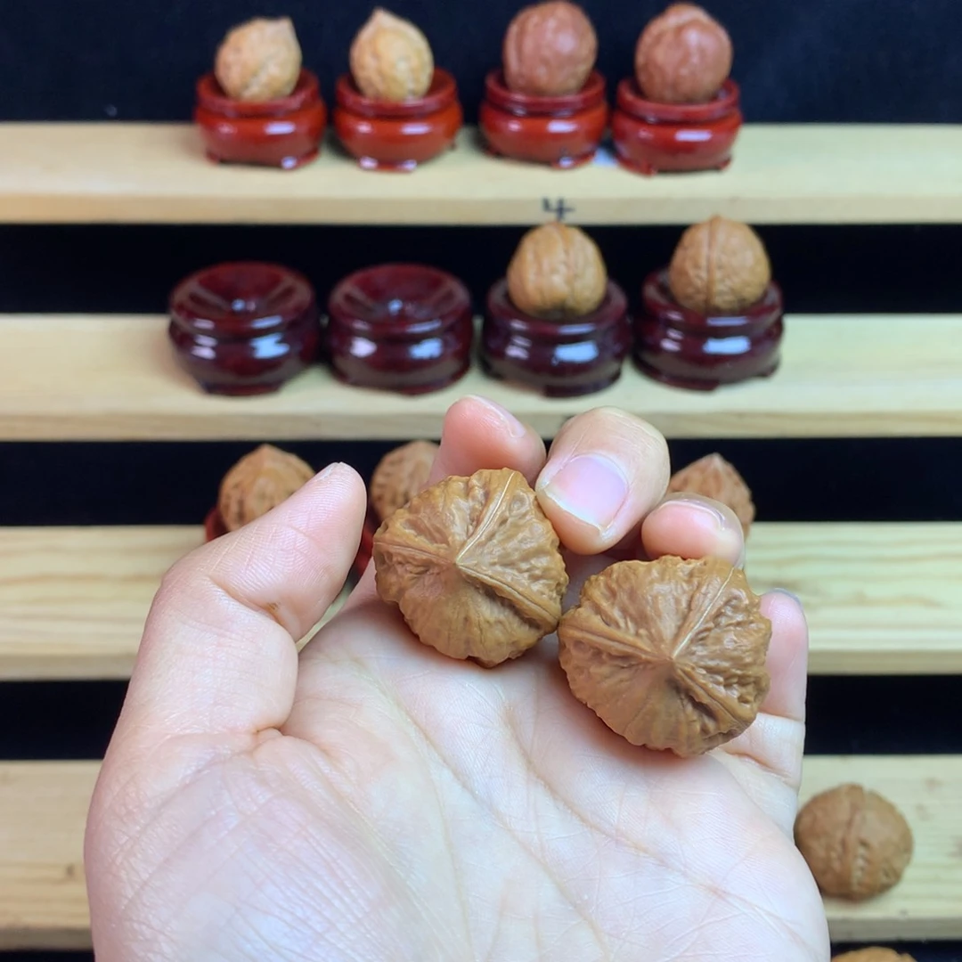 吊坠文玩核桃?*鬼脸三棱