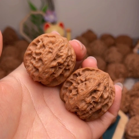 吊坠文玩核桃野狼全品35