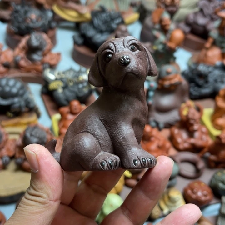 紫砂茶宠紫砂瑕疵