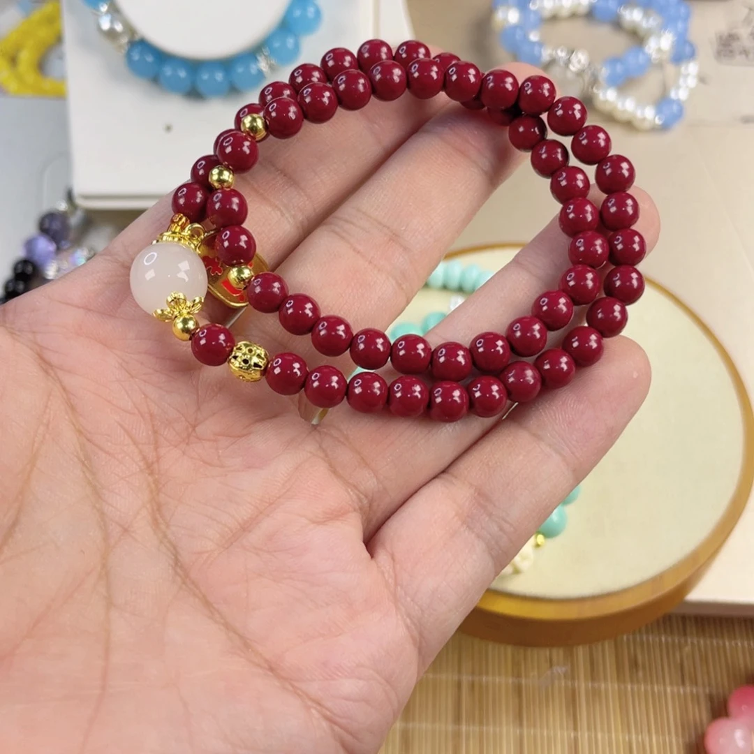 木变石手饰银S925镀金镶嵌