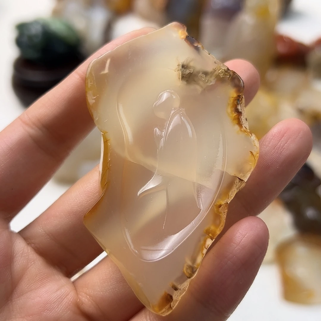 玛瑙/玉髓未镶嵌颈饰