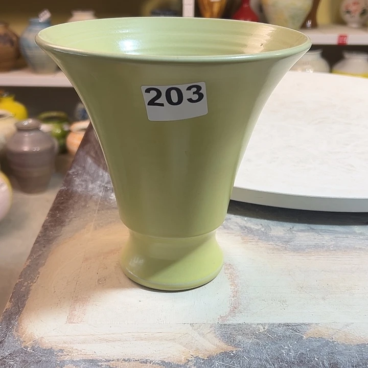 白泥花瓶口13，高20，203，摆件