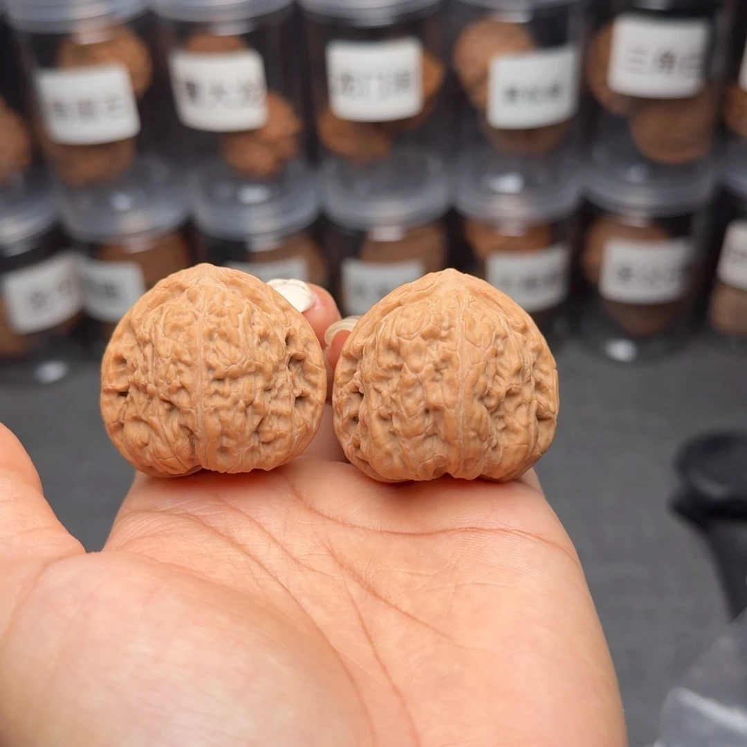 把件文玩核桃三角平底锅