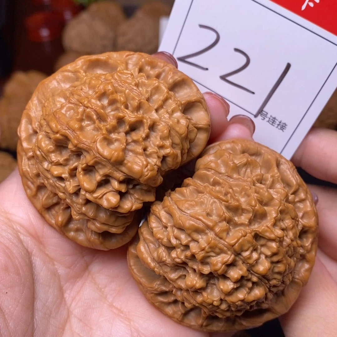文玩核桃把件221官帽5.5