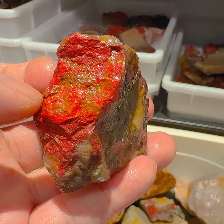 昌化石用****5昌化鸡血石