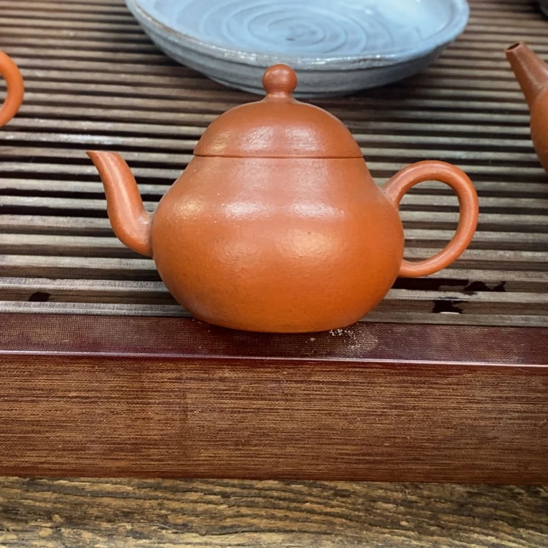 紫砂茶壶「****术晚清时期梨形100毫升