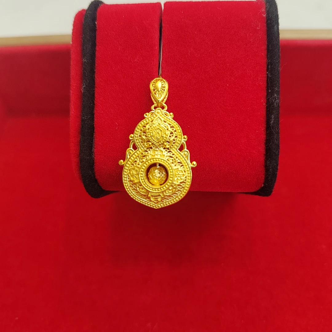 四美葫芦足金挂坠  真金 假一赔十 畅销 抖音国检有费用 理性下单