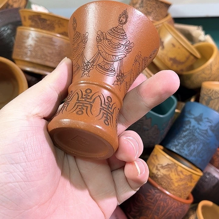 茶杯紫砂全手工紫砂主人杯