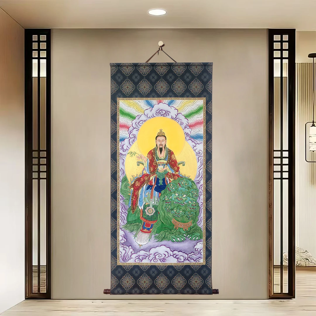 镇店【太乙救苦天尊】洒金非遗全手工主播展示同款