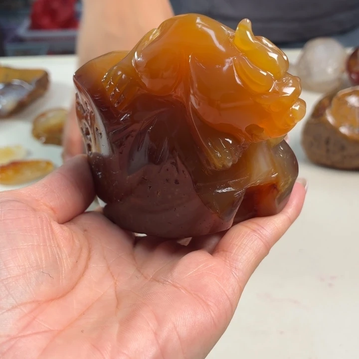未镶嵌吊坠(不含链)玛瑙/玉髓