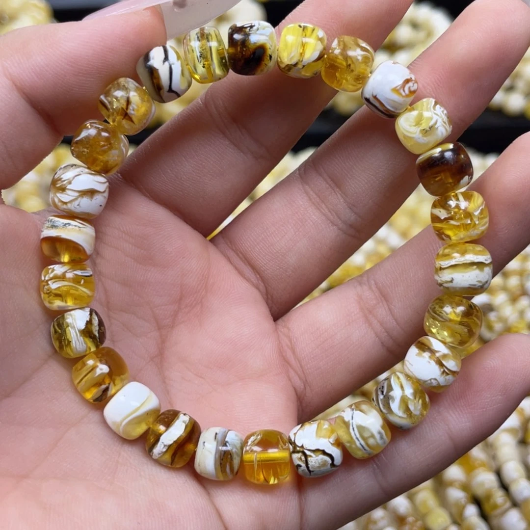 蜜蜡未镶嵌珠宝奇石9m