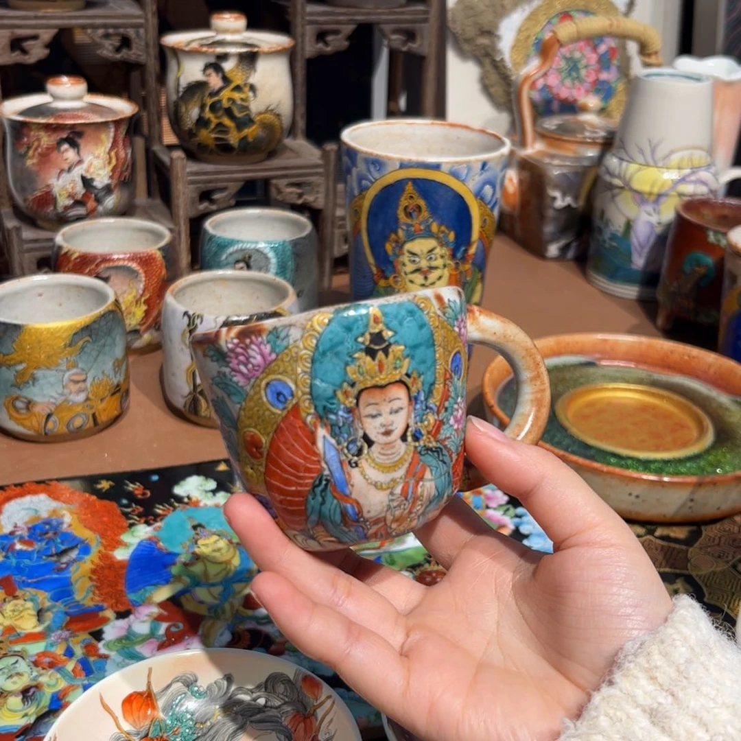 微瑕问价景德镇手工手绘作品