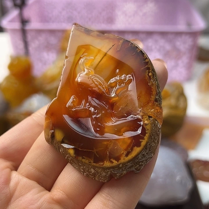 玛瑙/玉髓颈饰合金