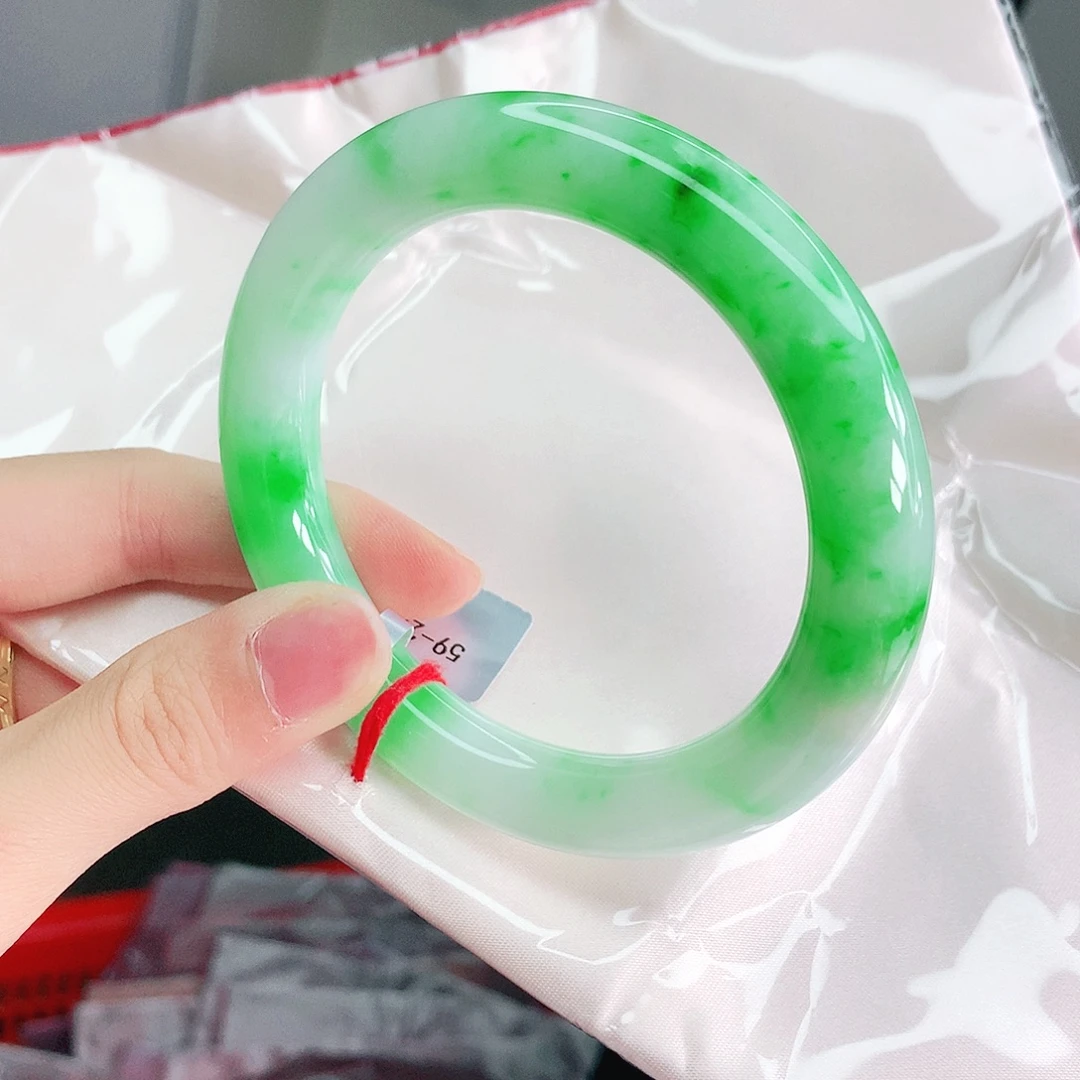 未镶嵌手镯翡翠缅甸天然a货翡翠手镯
