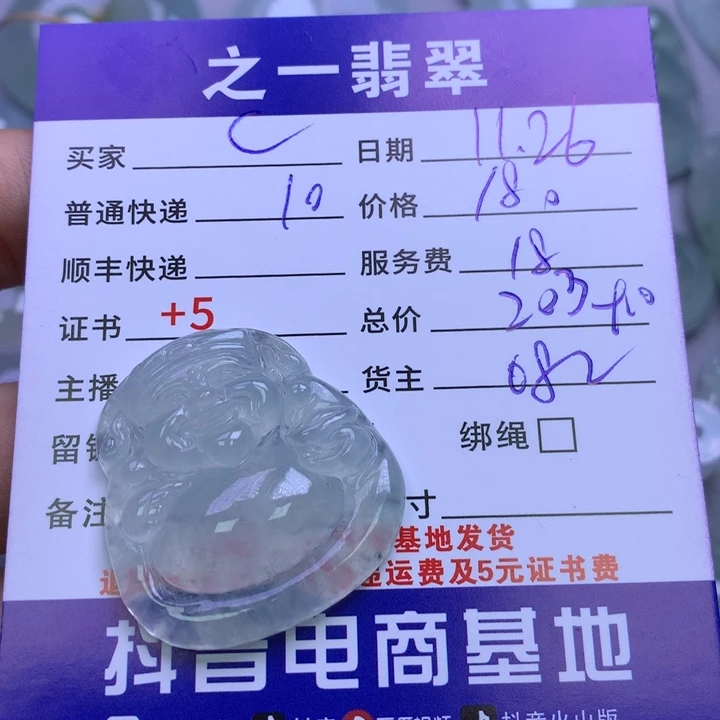 颈饰未镶嵌翡翠C**y