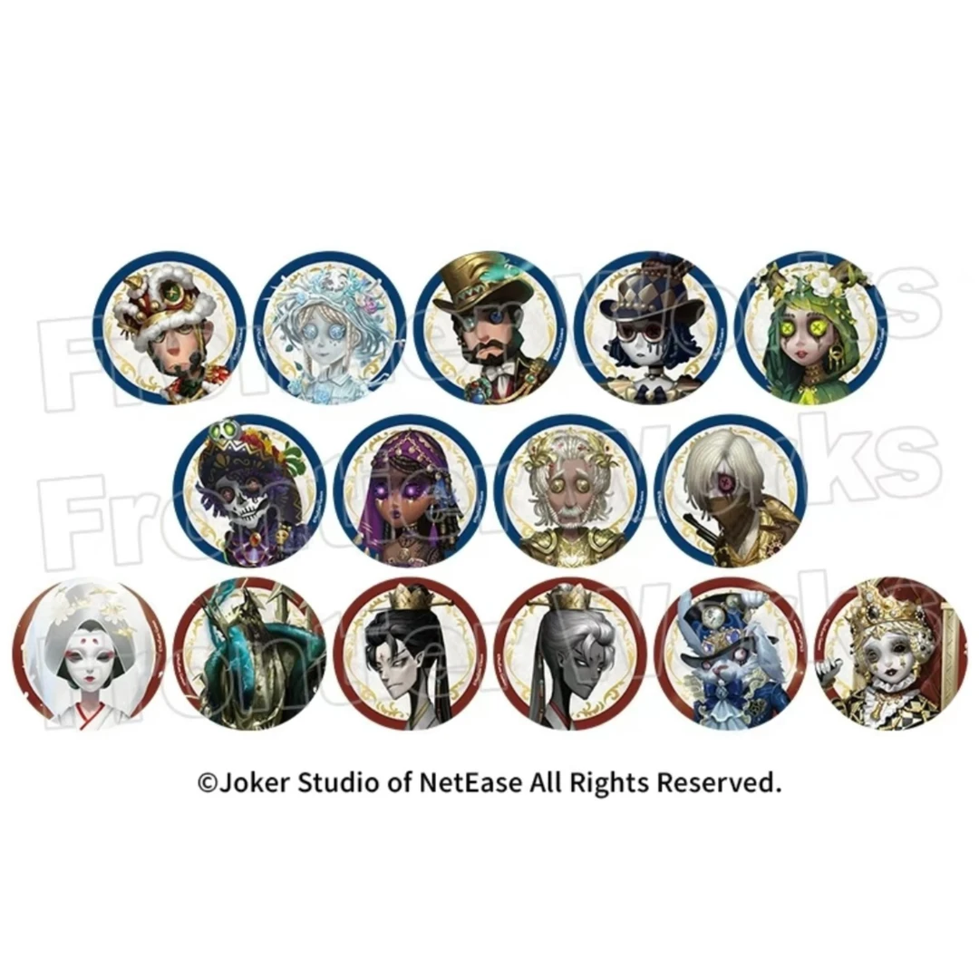 【日谷】第五人格 金皮吧唧 紫皮吧唧 海报吧唧 收藏徽章