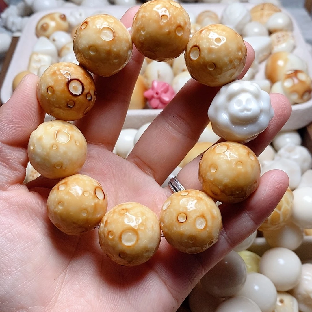 菩提根/象牙果吊坠全品星球手串