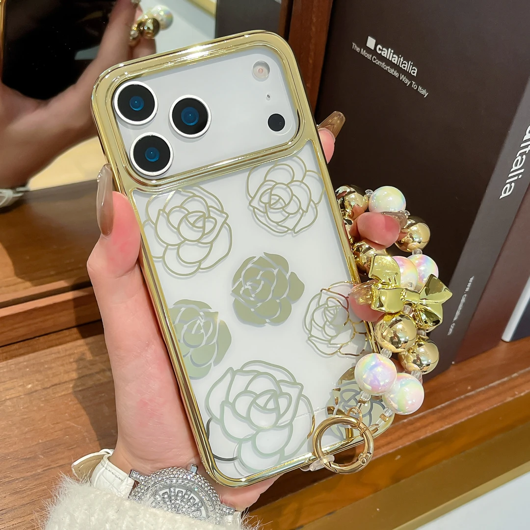 适用苹果17手机壳iphone17Promax全包17Pro女款17Air玫瑰花保护套