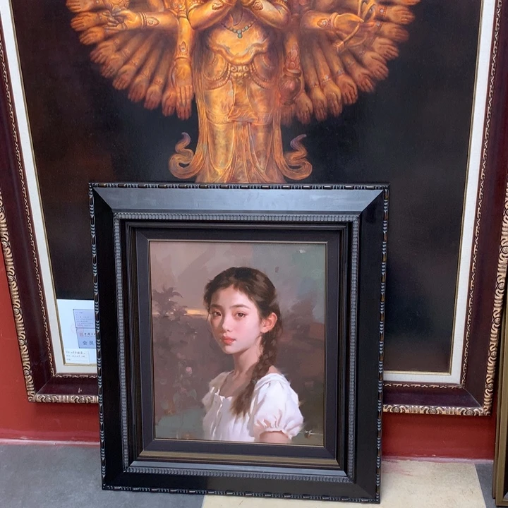 *****油画陈少雄纯手绘油画