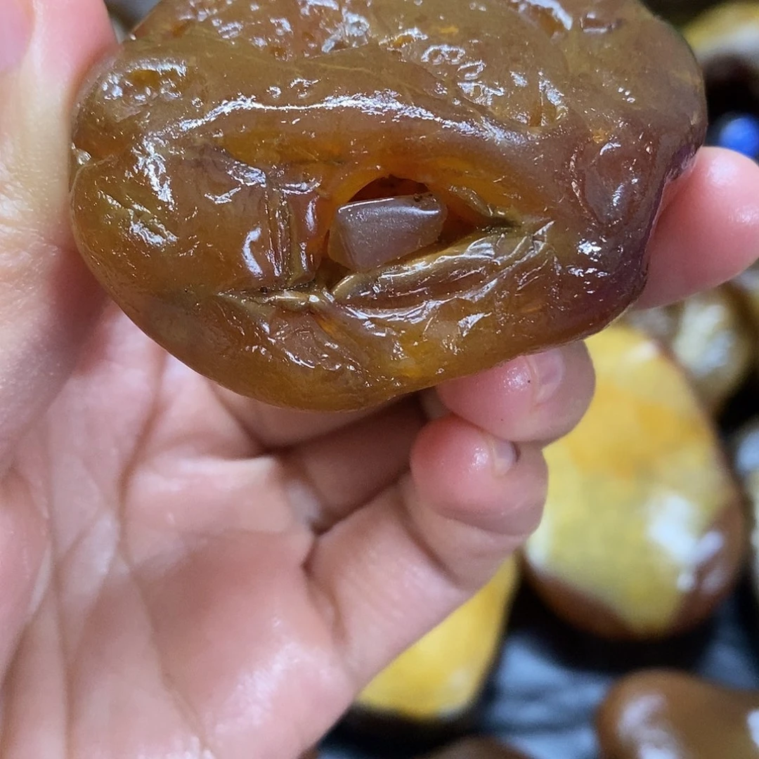 玛瑙/玉髓未镶嵌手把件