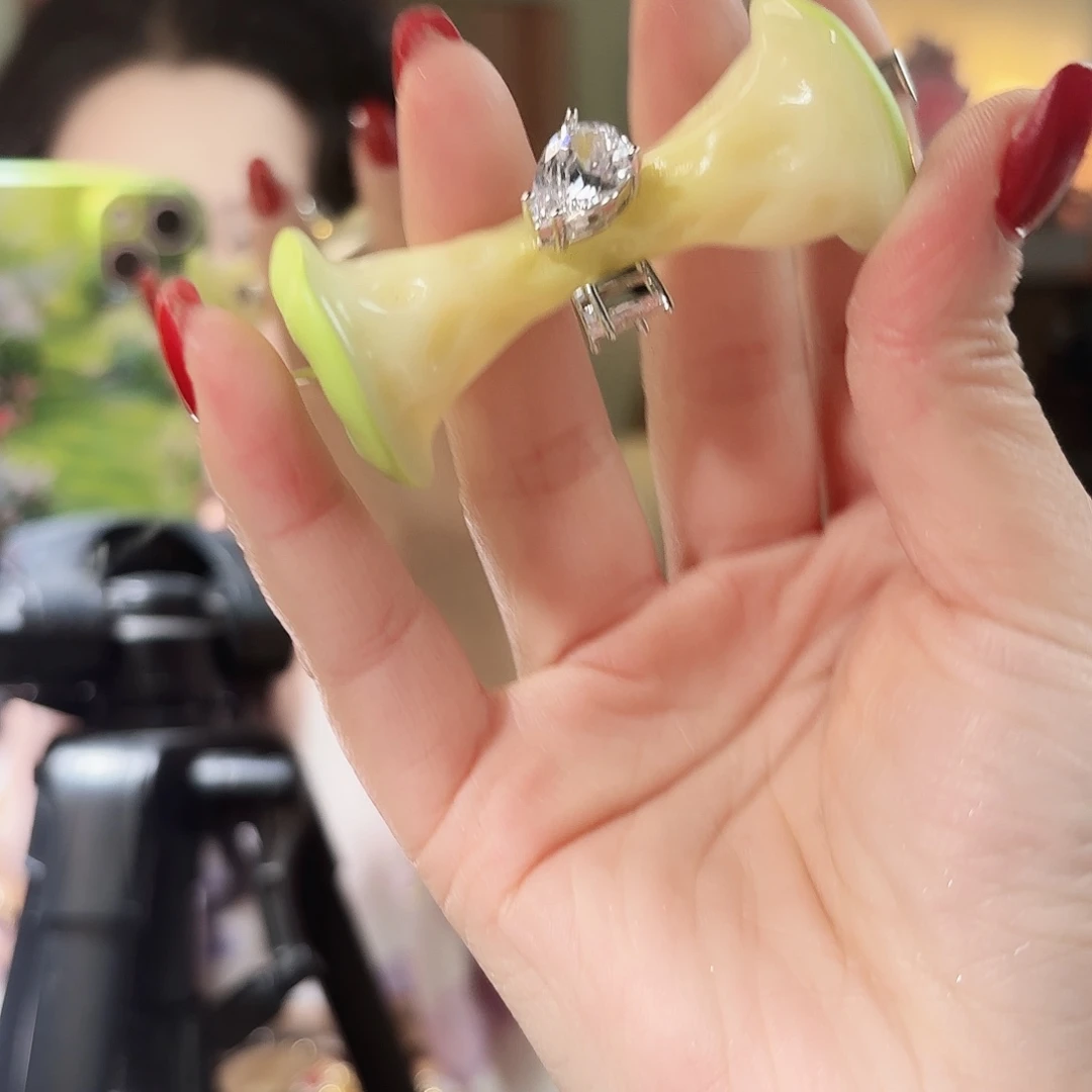 琉璃纯铜合金发夹