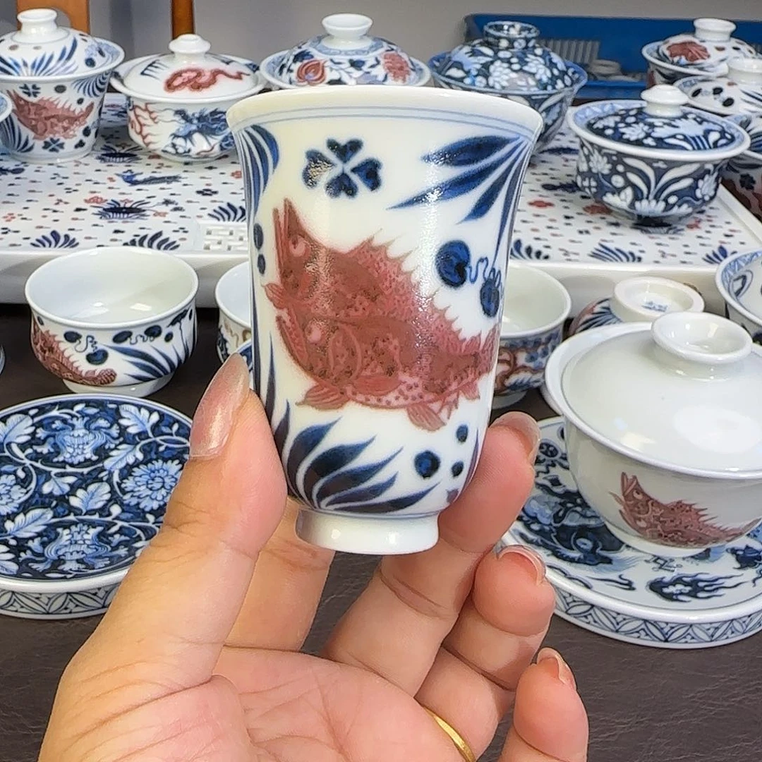 景德镇陶瓷手工手绘