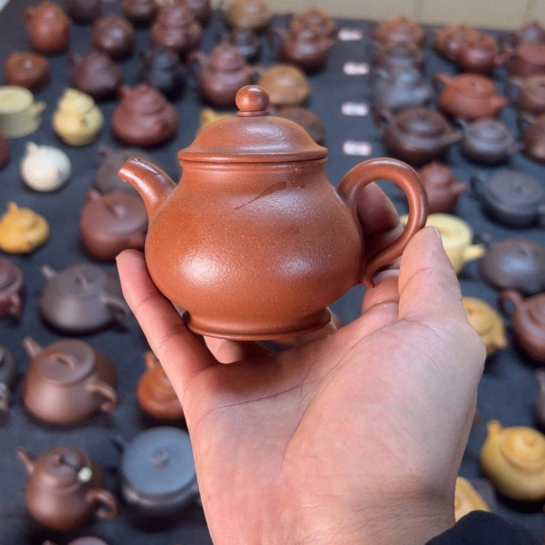 紫砂茶壶微瑕潘壶