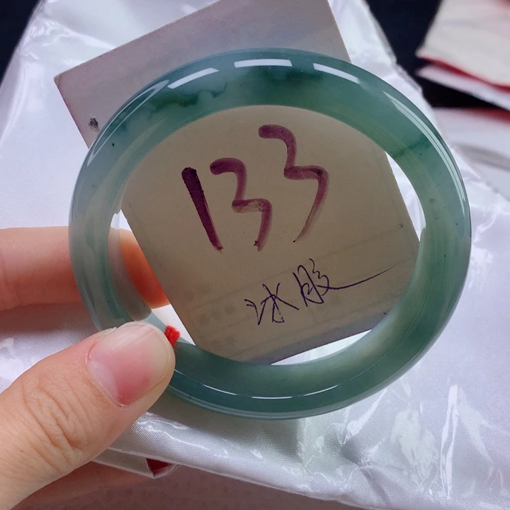 翡翠手镯未镶嵌57正