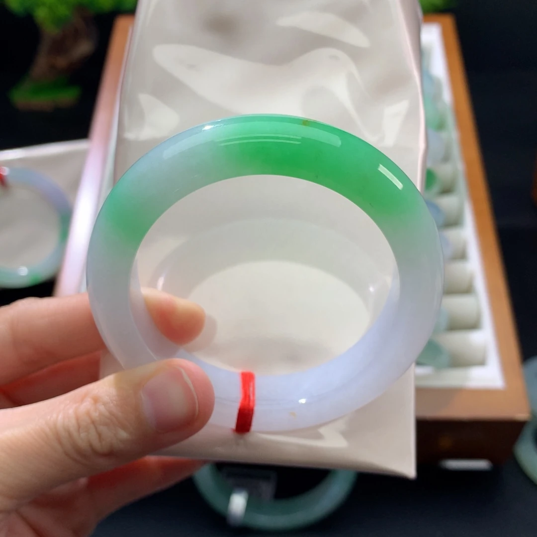 翡翠未镶嵌手镯闪购 27