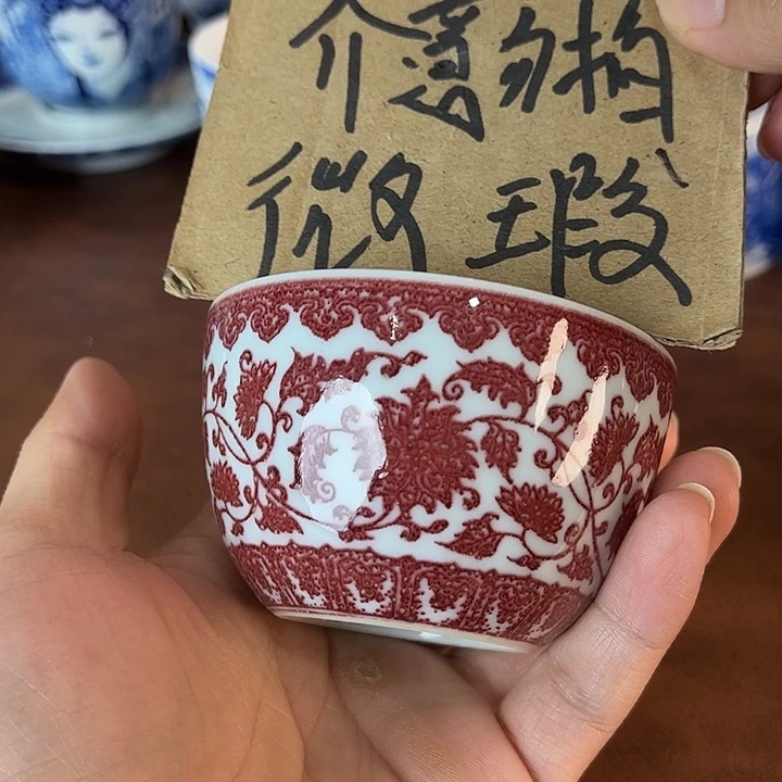 佲***具瓷片景德镇全手工手绘陶瓷