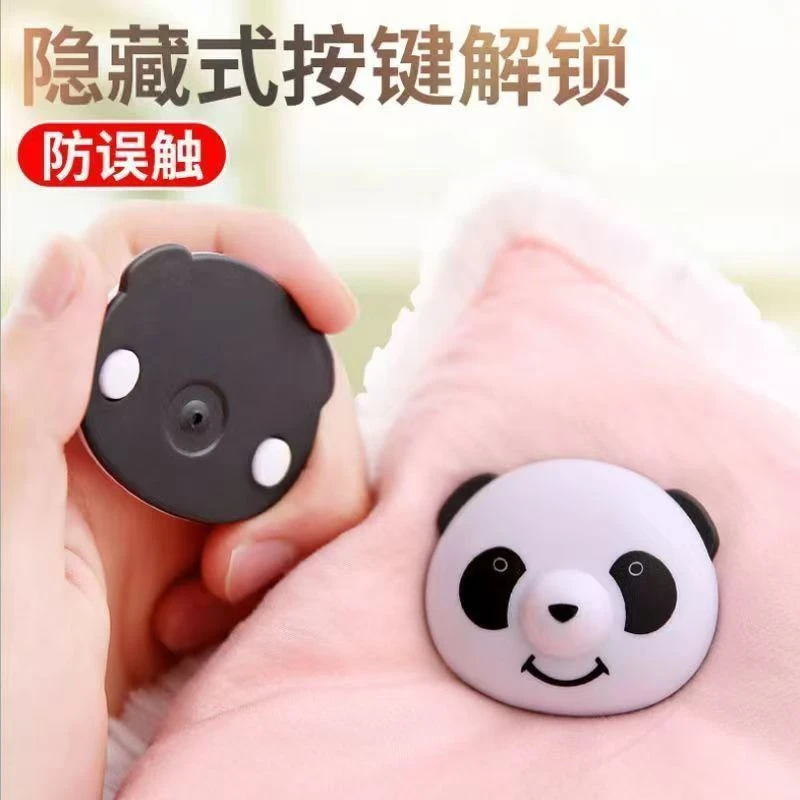 被子固定器熊猫厚笑脸可拆卸重复学生宿舍加长针卧室固定床单铺盖