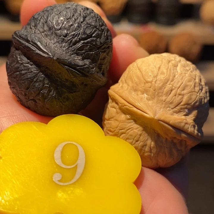 木质类乾坤阴阳球34尺寸