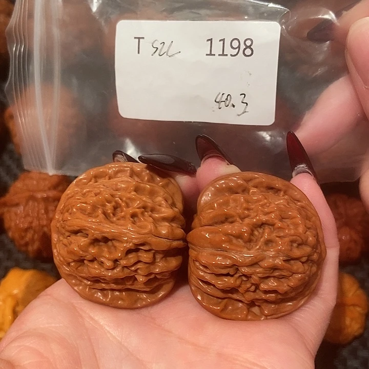 吊坠文玩核桃四座楼40