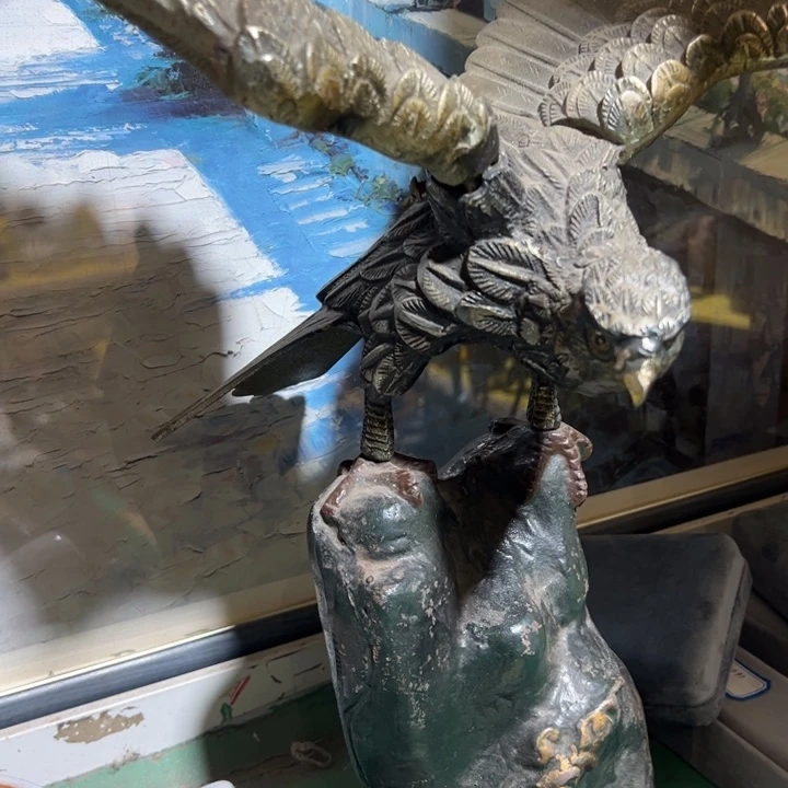 铁中古工艺品摆件